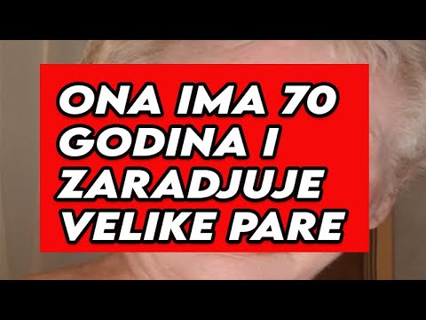 ONA IMA 70 GODINA I ZARADJUJE VELIKE PARE, MUSKARCI KADA JE VIDE NE DISU