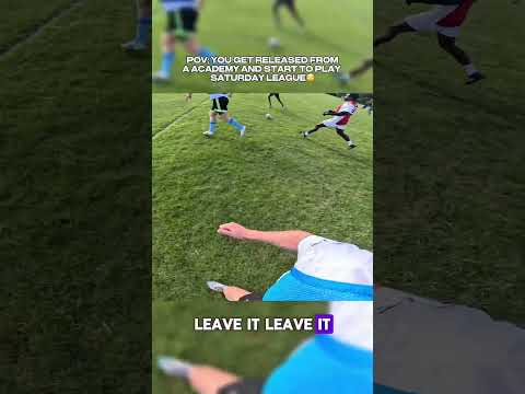EX ACADEMY PLAYER PLAYS SATURDAY LEAGUE🙄 #goprofootball #grassrootsfootball #povfootball #povsoccer