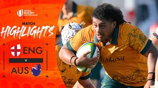 What. A. Match. 😱 | England v Australia | World Rugby U20 Championship | Match Highlights