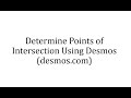 Graphing Quadratic Functions and Desmos