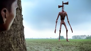 Big Siren Head In Real Life - Horror Short Film