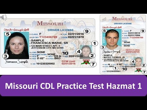Class E Missouri Drivers License