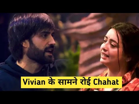 Vivian Dsena के सामने रोई Chahat Pandey ! Bigg Boss 18 today live updates ! karanveer mehra !