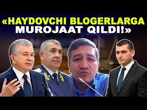 "HAYDOVCHI BLOGERLARGA MUROJAAT QILDI!"