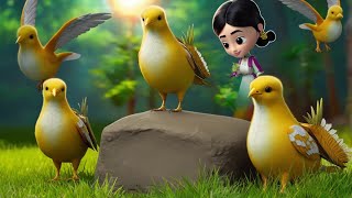 तीन जादुई सोने के कबूतर - Three Magical Golden Pigeons Story in Hindi