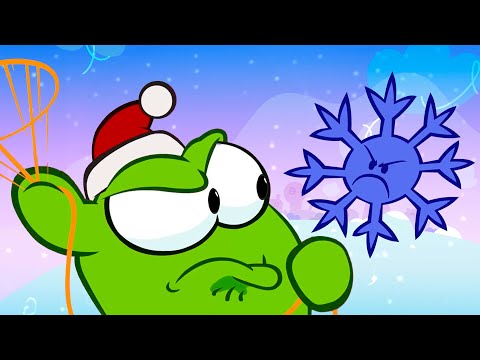 Las Historias de Om Nom ❄️ Se Acerca el Invierno 💙 Dibujo animado Cut The Rope