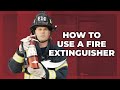 Fire Extinguisher Safety and Usage