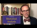 Rhetorical Analysis Concepts