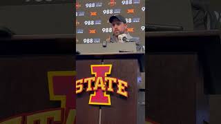 Iowa State football coach Jimmy Rogers on impressive position groups