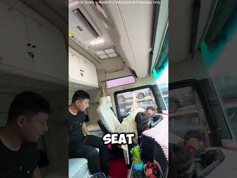 Korean Truck Driver Couple's Love Story🚍#shortvideo #korean #truck #driver #couple #love #facts