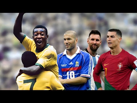 In the footsteps of Pele | Zidane, Ronaldo, Messi, Mbappe