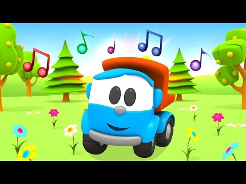 Cante com Léo, o caminhão! Desenho animado em português com música infantil