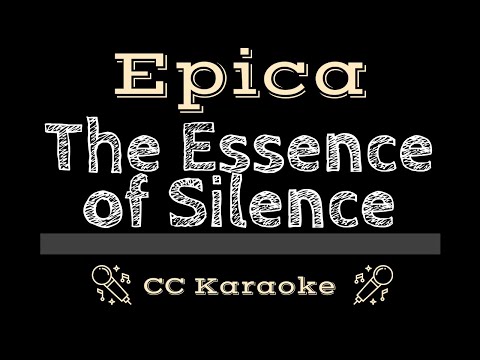 Epica • The Essence of Silence (CC) [Karaoke Instrumental Lyrics]