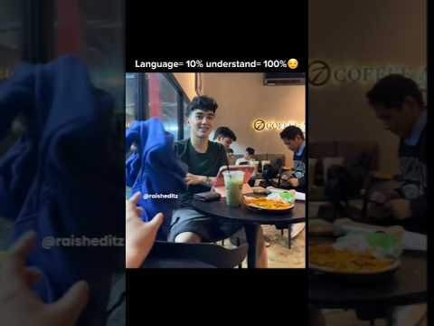 Language=10% Understanding=100% #shorts #viral #trending #funny
