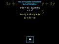 Solving Linear Equations