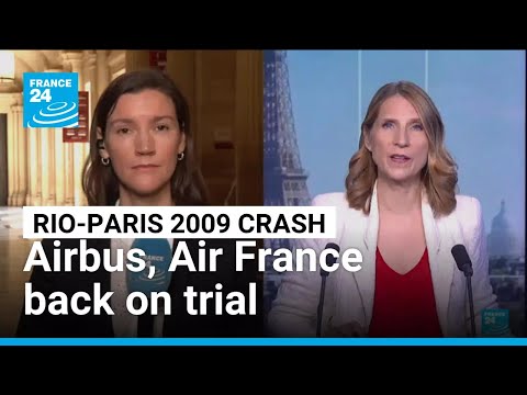 YouTube video thumbnail: Airbus, Air France Back on Trial Over Doomed 2009 Rio Flight