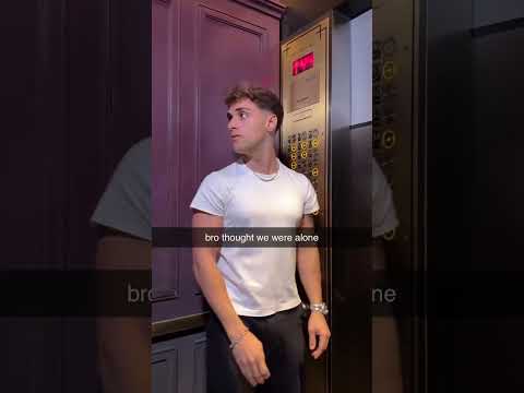 His face at the end..