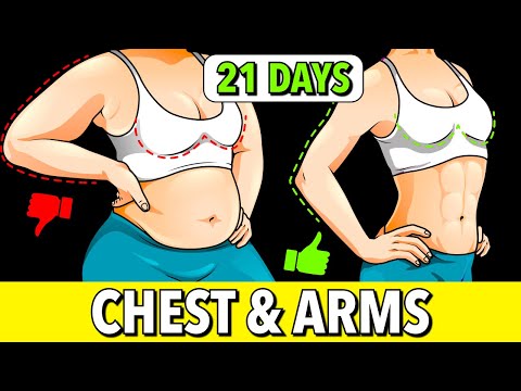 Reduce Chest Fat and Arm Fat in 21 Days – Upper Body Workout