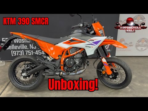 2025 KTM 390 SMCR Unboxing! #ktm390smcr