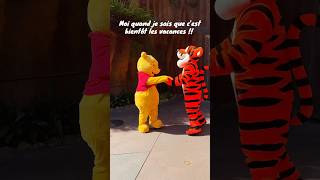 Tigrou & Winnie en plein mood vacances ! #disney #disneyland