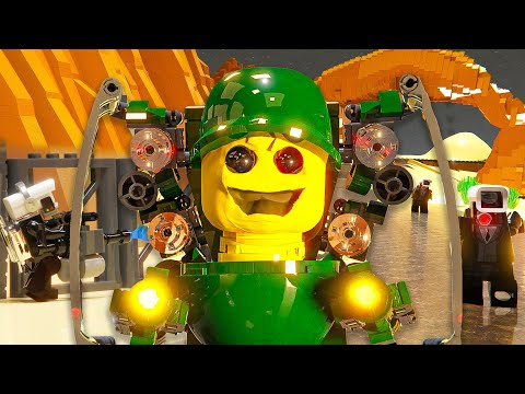skibidi toilet 70 LEGO ANIMATION (part 1) - BrickBoomVerse