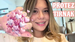 Protez Tırnak Günü Vlog. Yeni Tırnaklarım Muhteşem BAYILDIM🫣 Tuana Zeybek