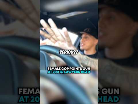 Female Cop Points FIREARM At Lawyer 🤯