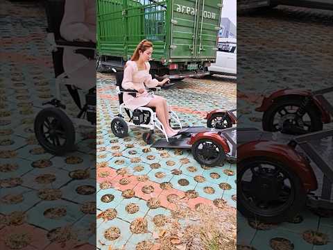 Newest design mobility scooter car for disabled people #scootercar #automobile #mobilityscooter