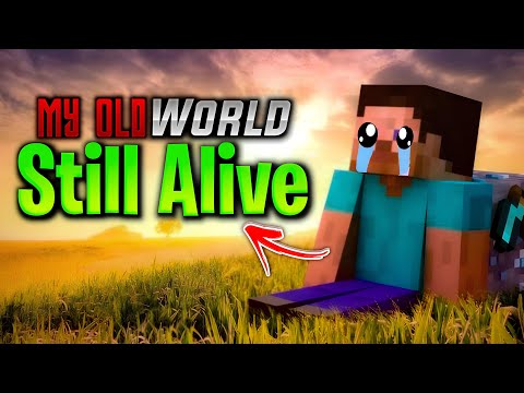 I Opened My 10-Year-Old Minecraft World… And It's Still Alive! 😭