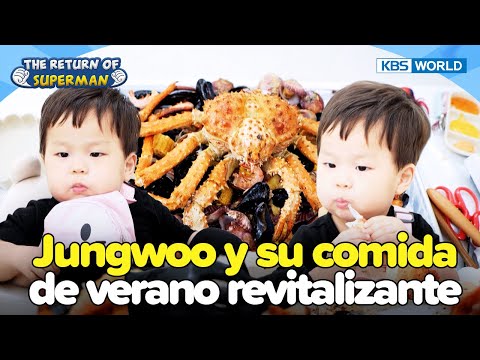 [ESP SUB] Mukbang de mariscos de Jungwoo🍽 [ERDS ep.578-2] | KBS WORLD TV 250629