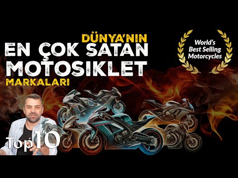 Dünyanın En Çok Satan Motosiklet Markaları. Top 10