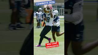 #COWBOYS 2026 MINI-CAMP ✭ #HIGHLIGHTS FROM PRACTICE 🔥 Ceedee, GP, Dak, Downs, Aubrey & More 👀 #NFL