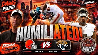 Browns Got EMBARRASSED By The Jaguars 34-10… What Was THAT?!