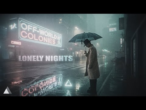 Lonely Nights🔺Cyberpunk Ambient For When the Rain Feels Like Company