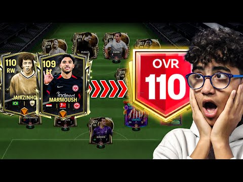 اصغر يوتيوبر مصري 🚀🔥 بيحقق حلم أوفر 110! هبيع أغلى لاعب وأطور تشكيلتي! ✌