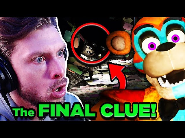 FNAF SECURITY BREACH GAME THEORY "FNAF, The Clue That ALMOST Solves Everything!" REACTION!