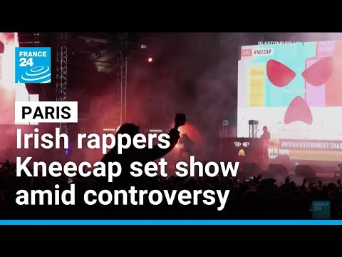 YouTube video thumbnail: Irish rap Group Kneecap to Play Paris Concert in Defiance of Objections