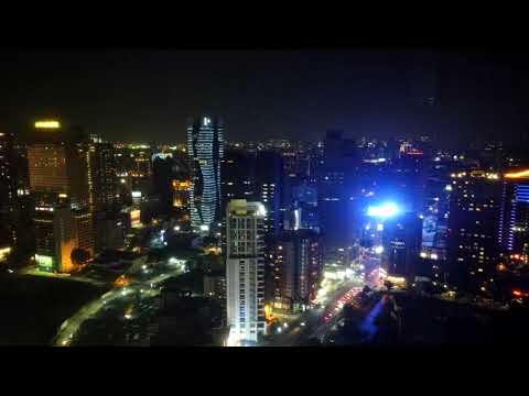 Timelapse of Taichung at Night - Filmed with DJI Osmo Pocket