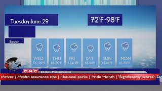 Weather Forecast Boston, Massachusetts  ▶ Boston weather Forecast and local news 06/29/2021