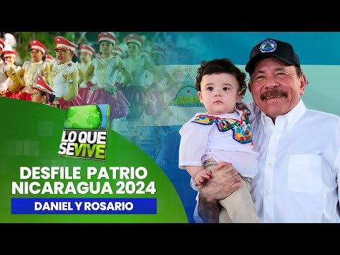 Daniel y Rosario presiden Desfile Escolar en conmemoración de la gloriosa epopeya de San Jacinto