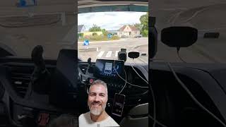 Un camionero brasileño en Portugal muestra su día #shortvideo #truckdriverinportugal