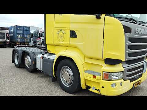 Scania R490 6x2/4 Topline Euro6C - Retarder - Hydrauliek - Standairco - Schuifschotel - Navi | Trekkers | Standaard trekker