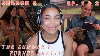 JEREMIAH IS FUMBLING SO HARD ON *THE SUMMER I TURNED PRETTY* | Season 3 (Episodes 1 & 2) Reaction