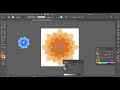 Creating Gradient Flowers with Twist & Transform Techniques