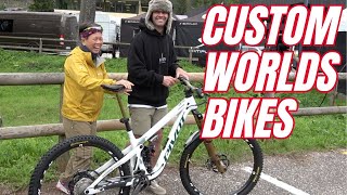 UNVEILING OUR CUSTOM WORLD CHAMPS BIKES!!!