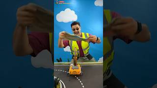 JCB ko Slime se Dhaka 🤡🤣~ mini wood toy-woodworking art skill wood _ hand crafts #shorts