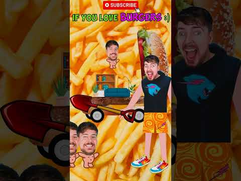 ???? Baby MrBeast And A CarBurger ? WHOPPER Song ? Animation #GiGi.Studios #mrbeast