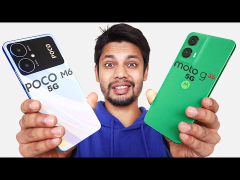 moto g35 5G vs POCO M6 5G - Best 5G Phone Under ₹10,000