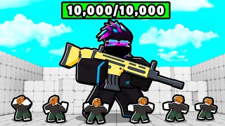1 JUGGERNAUT vs 10 PROS in Roblox Rivals!