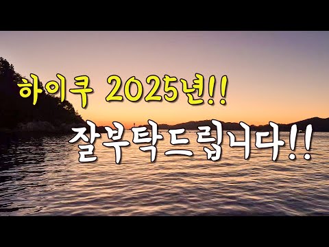 [다리tv] 하이쿠!!! 벌써 2025년 올해도 잘 부탁드립니다^^v